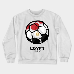 Egypt Football Country Flag Crewneck Sweatshirt